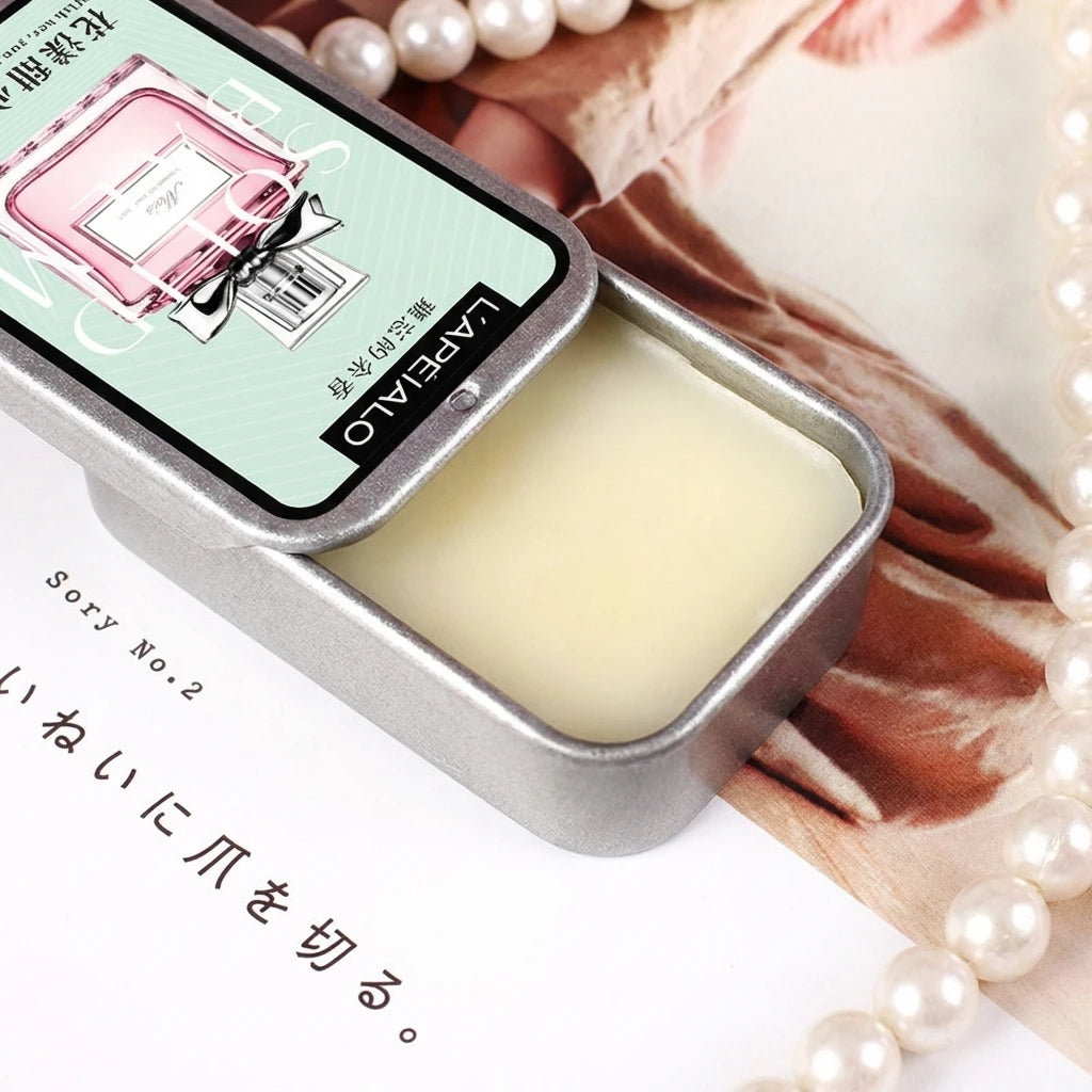 Solid Perfume Balm – Fresh Floral And Fruity Scent Long-Lasting Scent Fits In Purse Or Pocket Ideal Gift For Men And Women