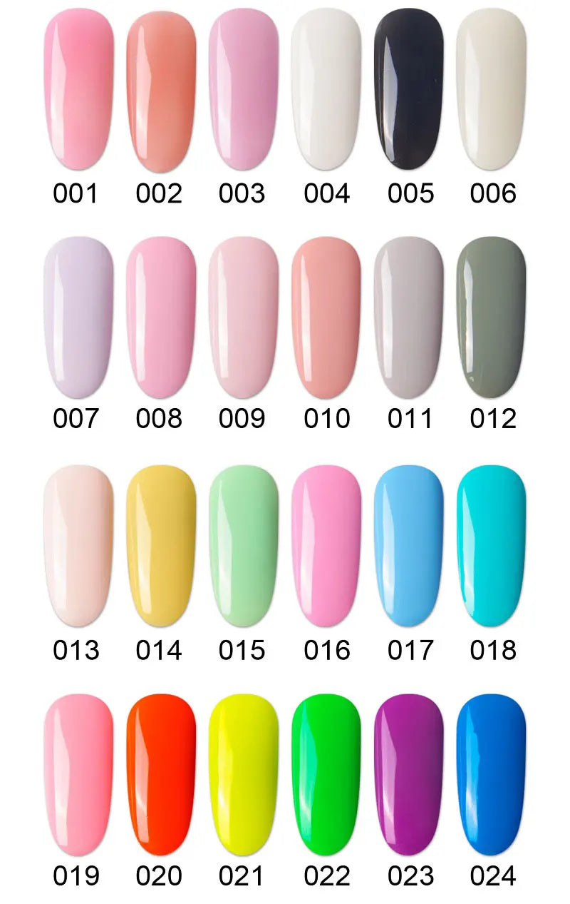 Nail Gel Polish UV Gel Nail Polish Hybrid Varnish Semi Permanent Nails Set For Manicure Gellak Nail Art Professtional Top Primer