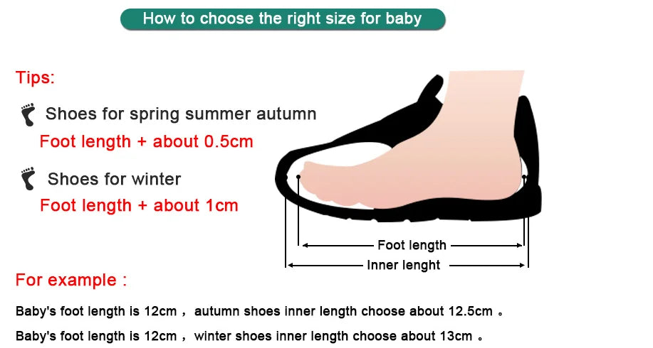 Autumn and Winter Baby Plush Thick Warm Cotton Shoes 0-18 Months Soft Soled Comfortable Non Slip Boots
