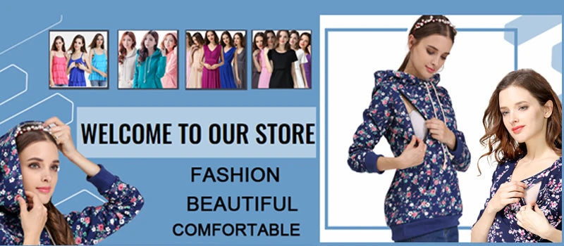 Maternity Clothes Sweatshirt Hoodies High Waist Lounge Pants Adjustable Waist Pregnant Trousers Postpartum Breastfeeding Clothes