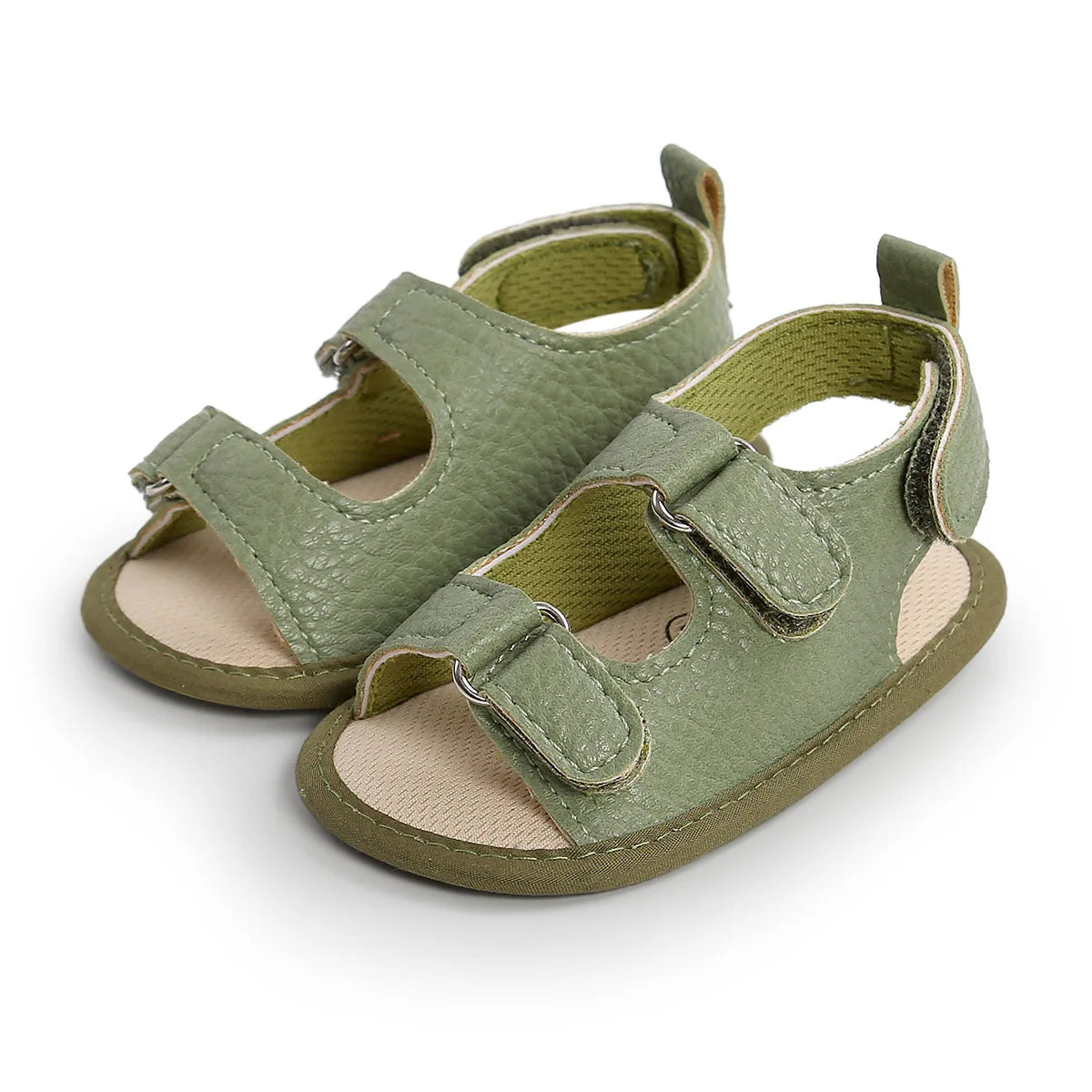 Meckior Baby Shoes Summer Baby Boy Girl Shoes Toddler Flats Sandals Soft Rubber Sole Anti-Slip Bowknot Crib First Walker Shoes