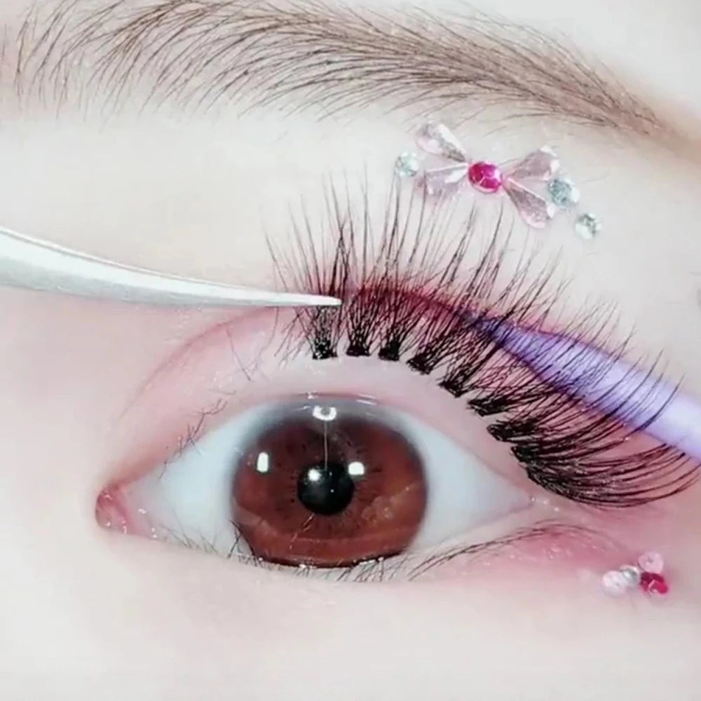 1 box 60 clusters 20/30D extension eyelashes, individual eyelashes, Natural Thick False Eyelashes, , Individual Eyelash Bunche