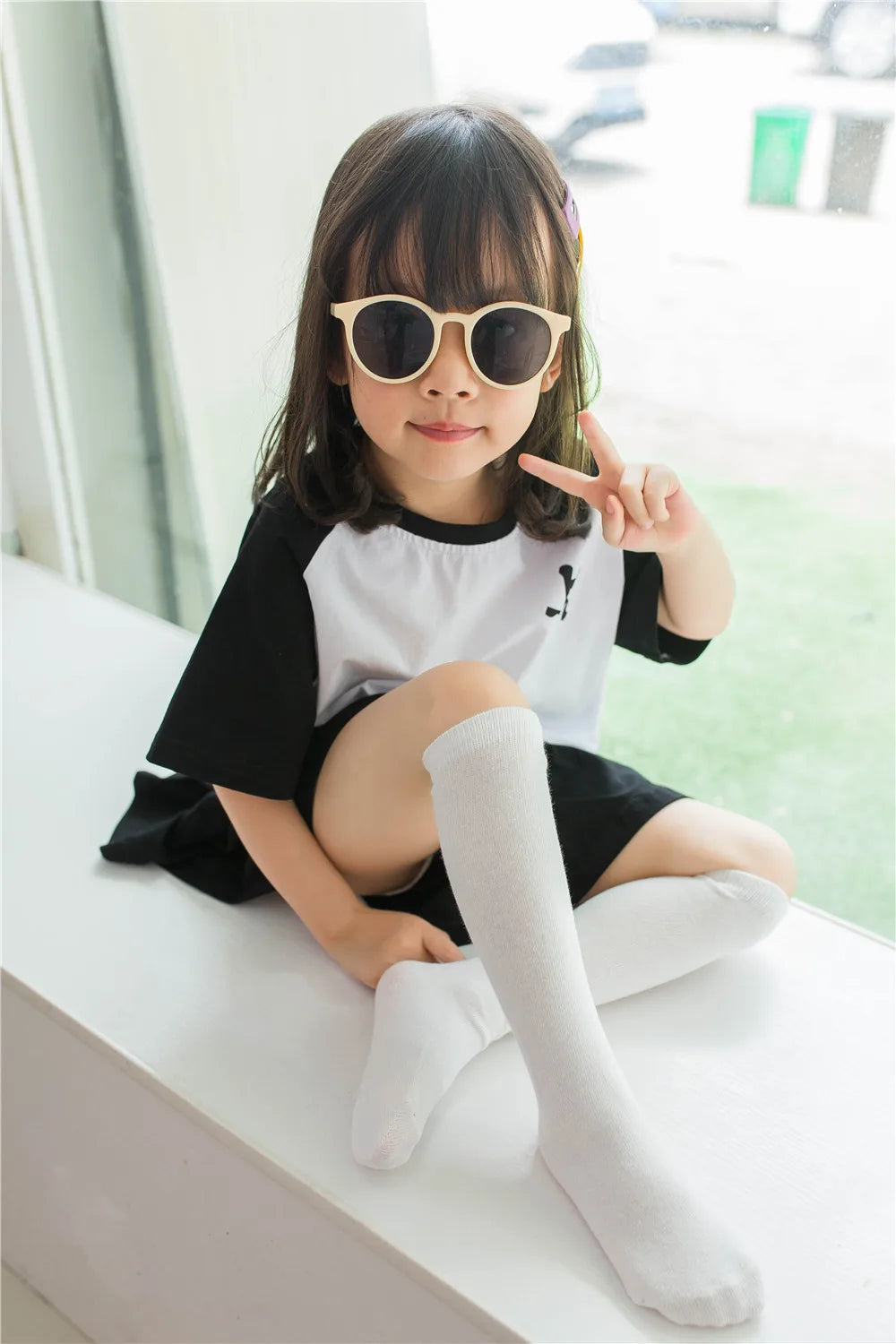 28 cm Children's socks wholesale infant kids girl cartoon toddler baby socks cotton  2 to 10 Year kids socks