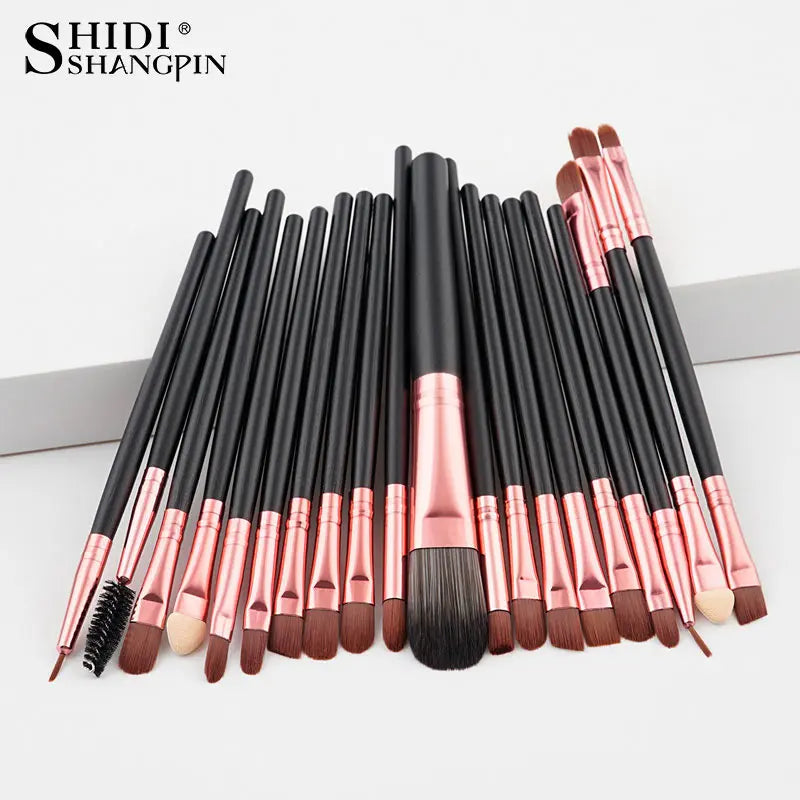 5/50pcs Makeup Brushes Set Eye Shadow Foundation Women Cosmetic Brush Eyeshadow Blush Powder Blending Beauty Soft Makeup Tool