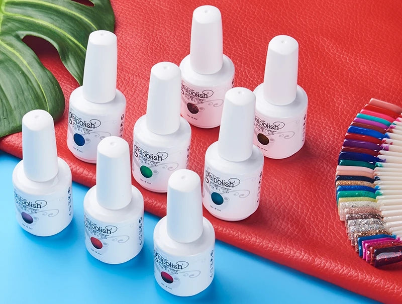 Nail Gel Polish UV Gel Nail Polish Hybrid Varnish Semi Permanent Nails Set For Manicure Gellak Nail Art Professtional Top Primer