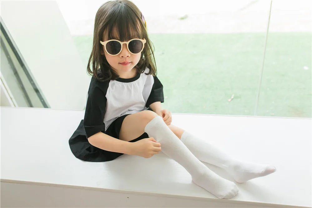 28 cm Children's socks wholesale infant kids girl cartoon toddler baby socks cotton  2 to 10 Year kids socks