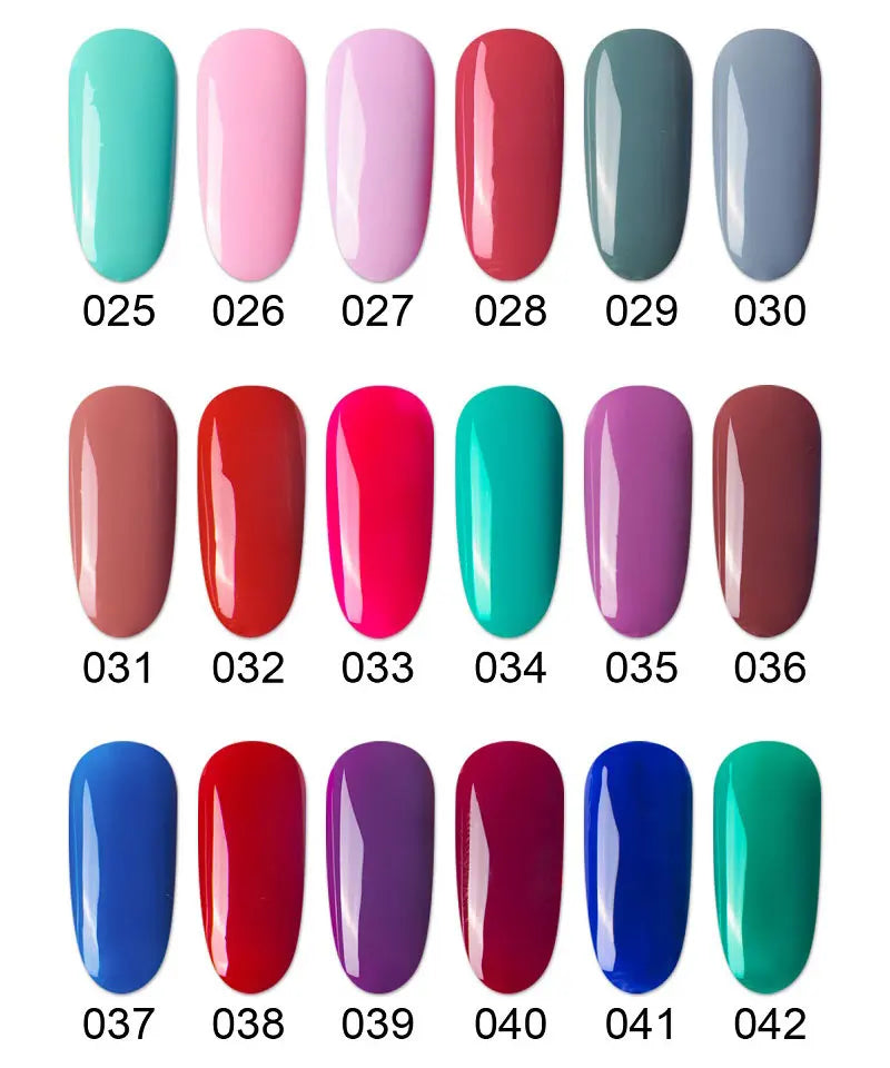 Nail Gel Polish UV Gel Nail Polish Hybrid Varnish Semi Permanent Nails Set For Manicure Gellak Nail Art Professtional Top Primer
