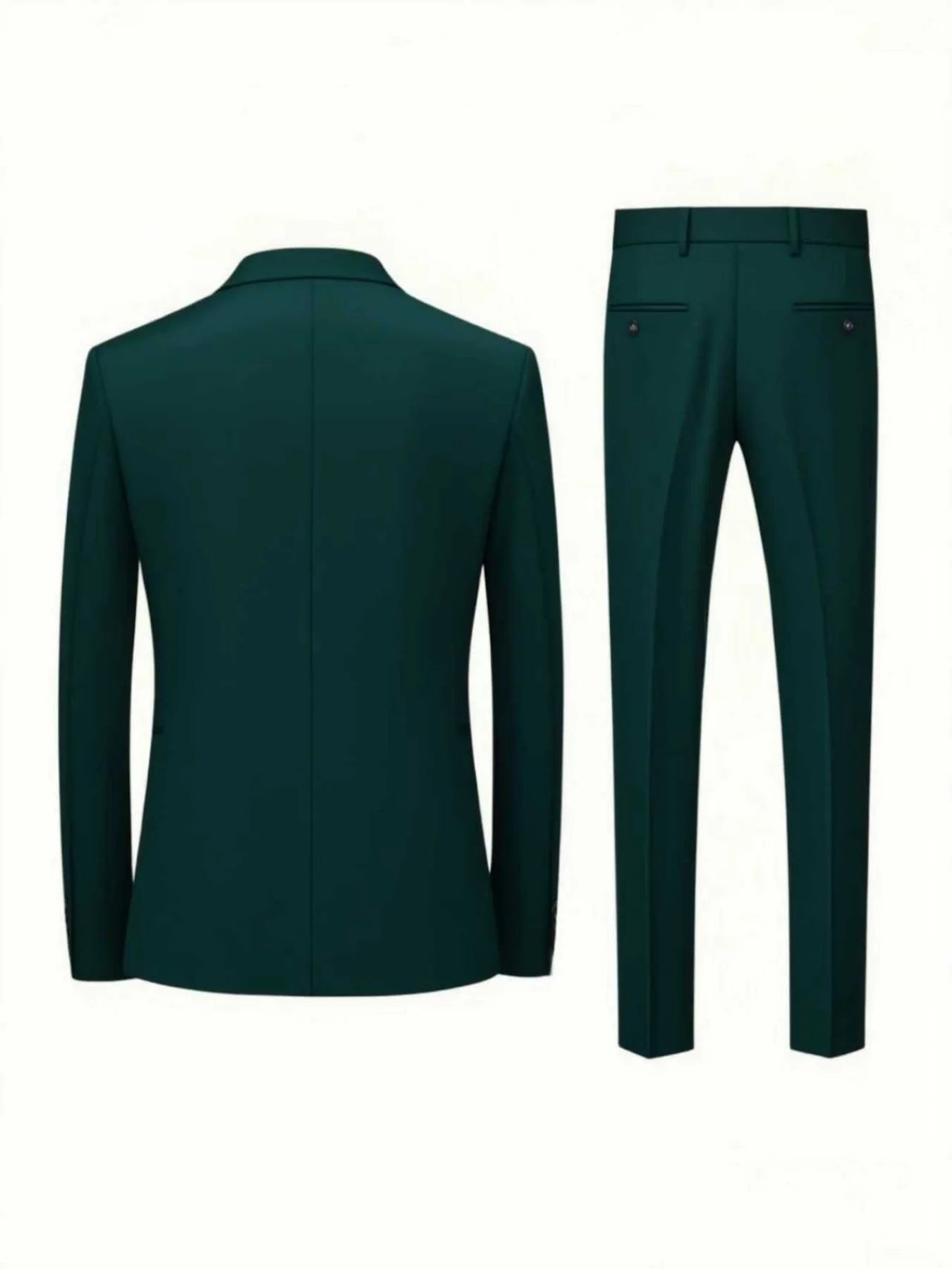 Men's Suit 2pcs Set, Elegant Formal Jacket And Pants, Great Wear for Wedding, Party And Formal Dinner