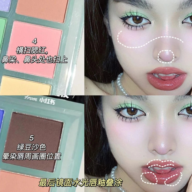 Eyeshadow Makeup Palette,15 color Shimmer Eyeshadow,Matte,Highly Pigmented,Waterproof,Eyeshadow Makeup,blendable Makeup
