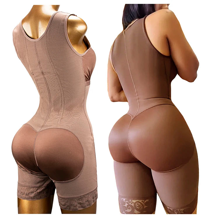 Girdles Shapers Fajas Colombian Corset Sculpting Body Sheath Slimming Bodysuit Tummy Reducing Shapewear Post Surgery Garment