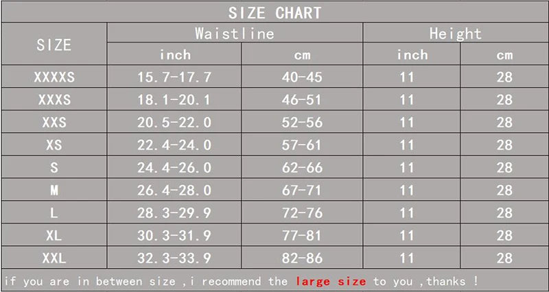 Girdle XXXXXXS Slim Body Shaper Corset Modeling Strap Waist Trainer Girl Corrective Underwear Tummy Control Belt Abdomen Trimmer