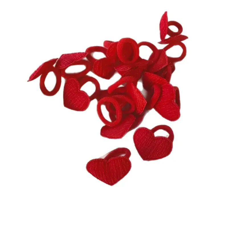 10PCS/lot Candy Color Kids Elastic Hair Bands Girls Rubber Band Children Cute Baby Hair Accessories