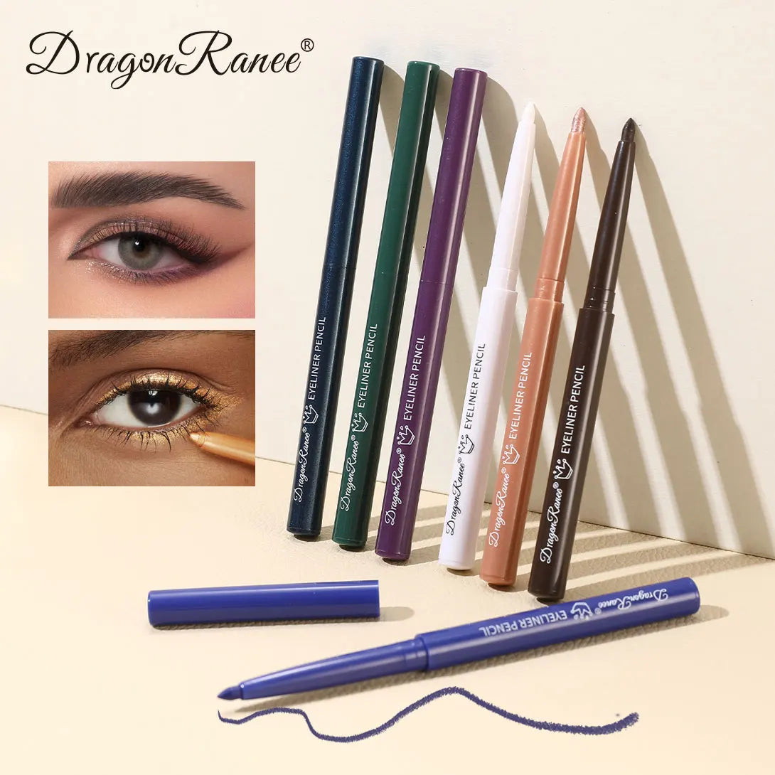 Eyeliner Pen Is Waterproof, Sweat-Proof, and Does Not Smudge, Easy for Beginners to Use, Available in Green, Purple, and Black, Long-Lasting and Does Not Come Off Easily