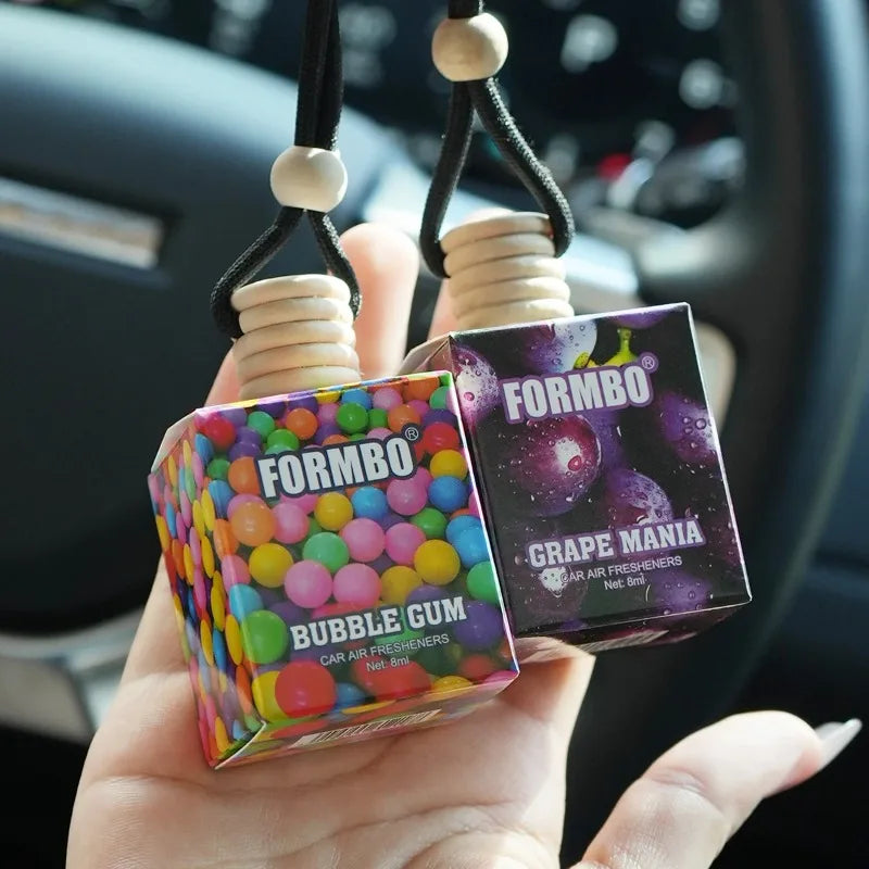 Sweet fruit car perfume, lasting light fragrance and odor removing car fragrance, fresh fruit fragrance, car fragrance pendant