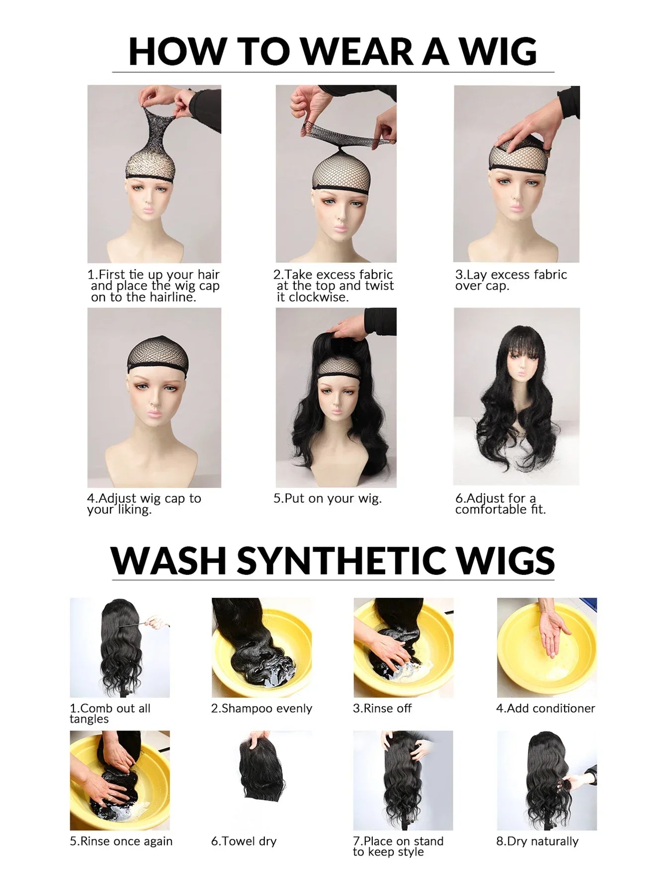 8Inch Wine Red Color Handsome Synthetic Wigs With Bangs Short Straight Hair For Man or Women Daily Use Cosplay Heat Resistant