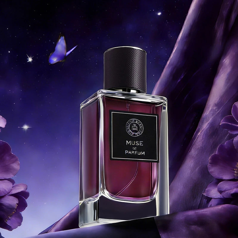 Luxury Lavender Perfume Charming Vanilla Amber Woody Scent Long-lasting Fragrance Elegant Romantic Women's Perfume