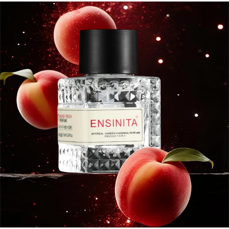 Premium Unisex Charming Perfume Alcohol-free Fresh Rose Peach Floral Fruity Eau De Toilette Exquisite Romantic Fragrance