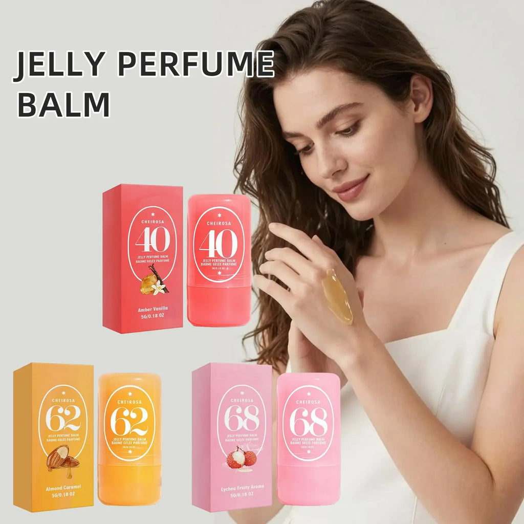 Solid Perfume Balm Series, Natural Fruity Scent, Sweet & Fresh, Long-Lasting Aroma, Versatile, Portable Mini Travel Fragrance