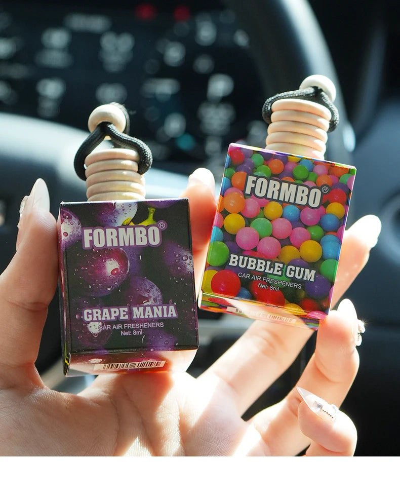 Sweet fruit car perfume, lasting light fragrance and odor removing car fragrance, fresh fruit fragrance, car fragrance pendant
