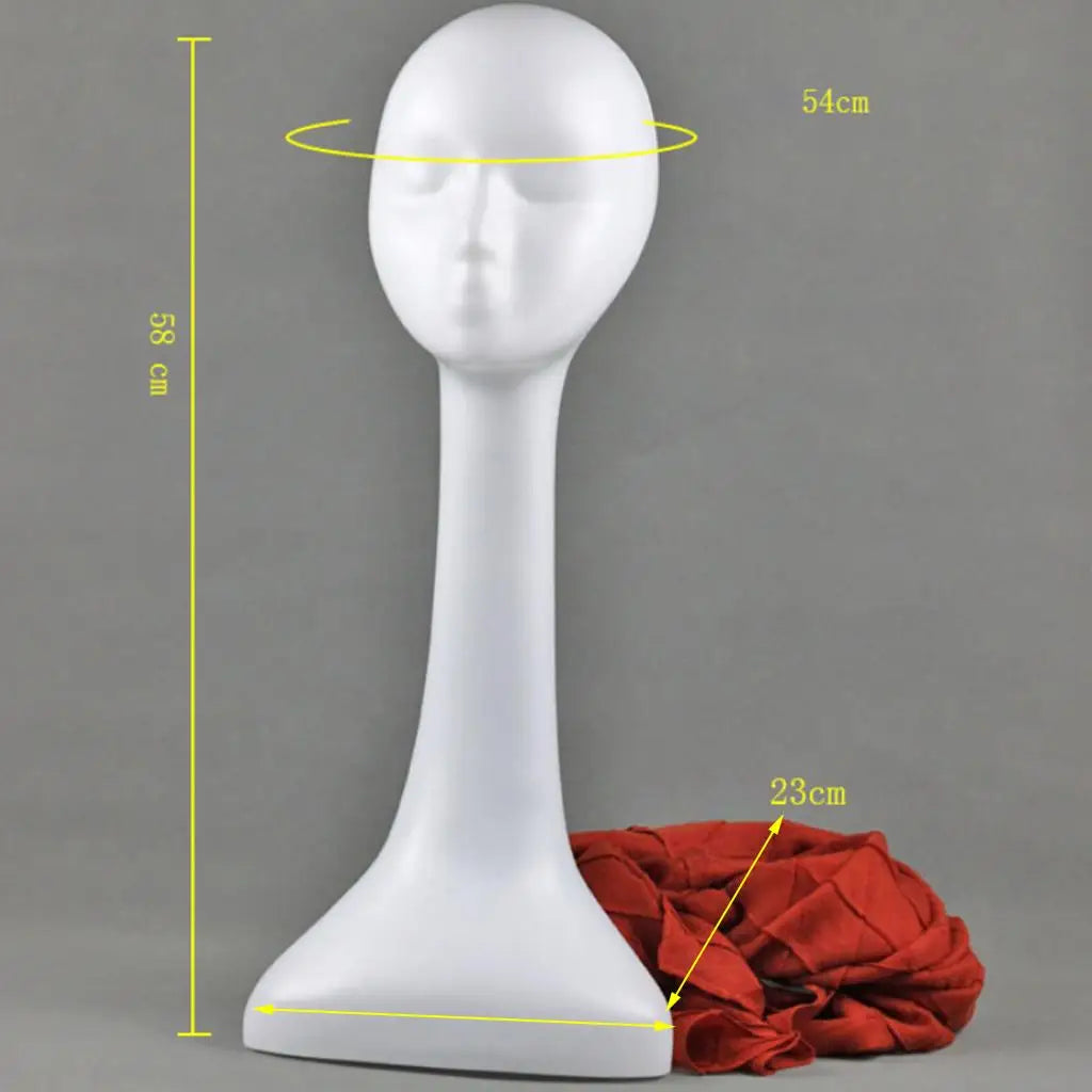 Wig Head Manikin Style Display  Manikin Head Women's Wig/Hat Jewelry Glasses Scarf Display Model for Salon Shop