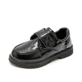 Boys Leather Shoes Spring Autumn Fashion Kids Soft Sole Shoes School Student Performance Flats Big Children's Shoes Black Formal