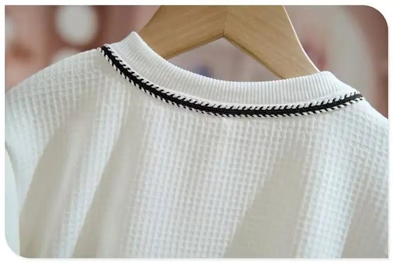 Girls Clothes Sets Spring Autumn Blouses Tops + Pants Outfits For Children Clothes Set Sweet Kids Clothing 4 6 9 T2Pcs
