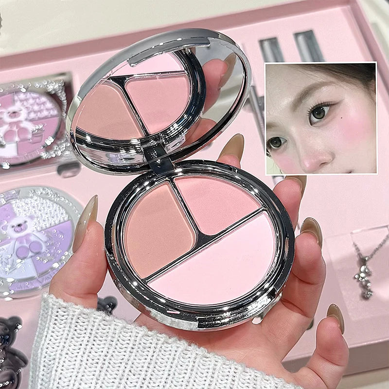 Marie Set de Maquillaje Facial Art Value — Incluye 4 Lip Mud, Lápiz de Cejas, Máscara, Tinte de Cejas, Polvo Compacto, Rubor, Contorno y Sombras de Ojos