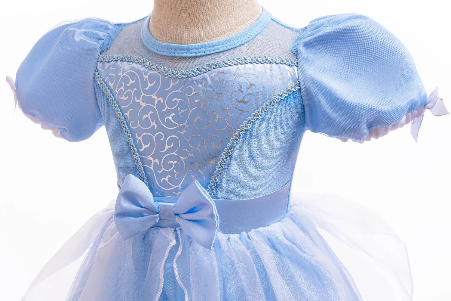 Little Girl Crawling Clothes Movie Princess Role-playing Costume Baby Cute Cotton Jumpsuit Toddlers Birthday Dress