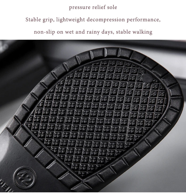 Men Chef Shoes Man Summer Beach Slippers Water-proof Oil-proof Kitchen Shoes Non-slip Garden Clogs Hotel Work Shoe EVA Sandal