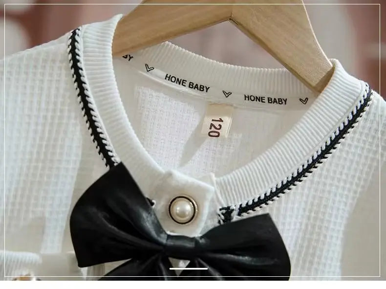 Girls Clothes Sets Spring Autumn Blouses Tops + Pants Outfits For Children Clothes Set Sweet Kids Clothing 4 6 9 T2Pcs