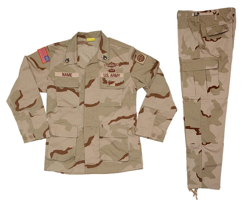 Sansha DCU Suit  Outdoor Training Uniform BDU  Suit