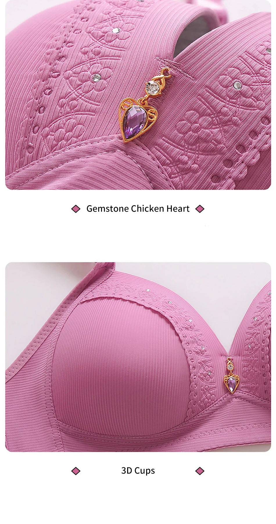 High-Quality Women Full Cup Bra Daily Comfort and Support Nursing Bras Comfortable Breathable Leisure Simplicity Women Bra