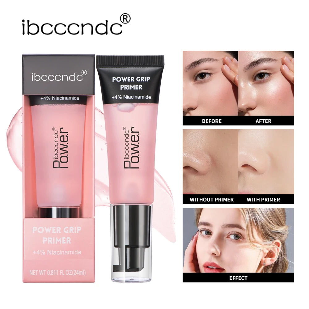 Marie Primer Gel Hidratante 24ml — Base Facial Transparente de Larga Duración para Suavizar la Piel y los Poros