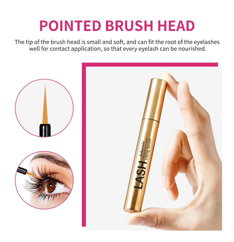 Lash Enhancing Serum - Peptide & Vitamin Longer Thicker Fuller Looking Lashes Cruelty-FreeEyebrow Serum