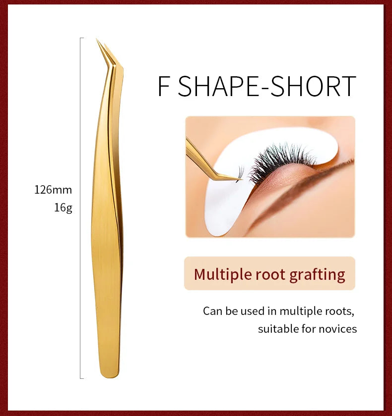 Eyelashes Tweezers Stainless Steel For Lashes Extension Makeup Tools Nail Art Accessories Rhinestone Picker Tools