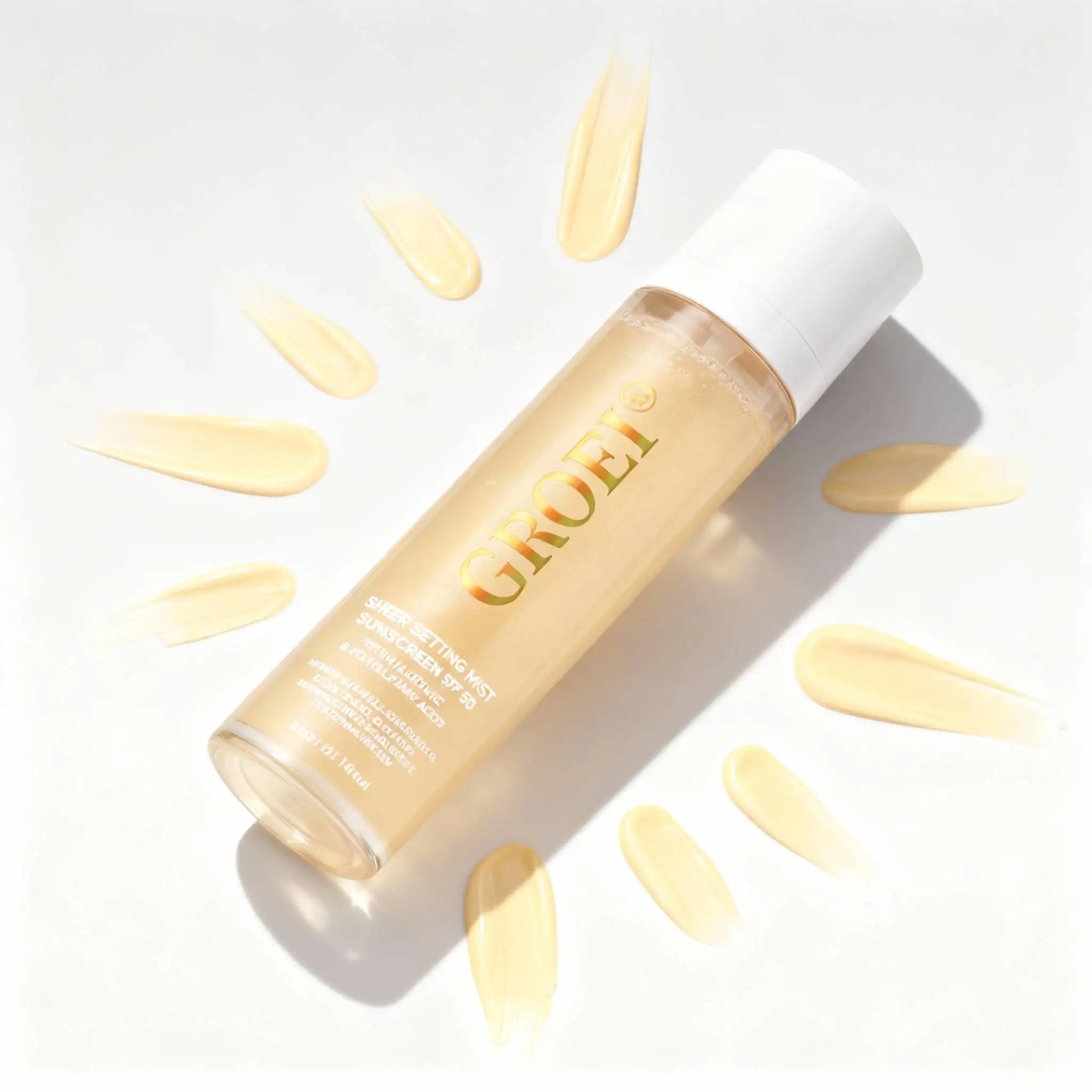 Marie Spray Fijador con Protector Solar SPF 50 100ml — Bruma Facial Ligera, Transparente, No Grasosa y Refrescante para el Cuidado de la Piel