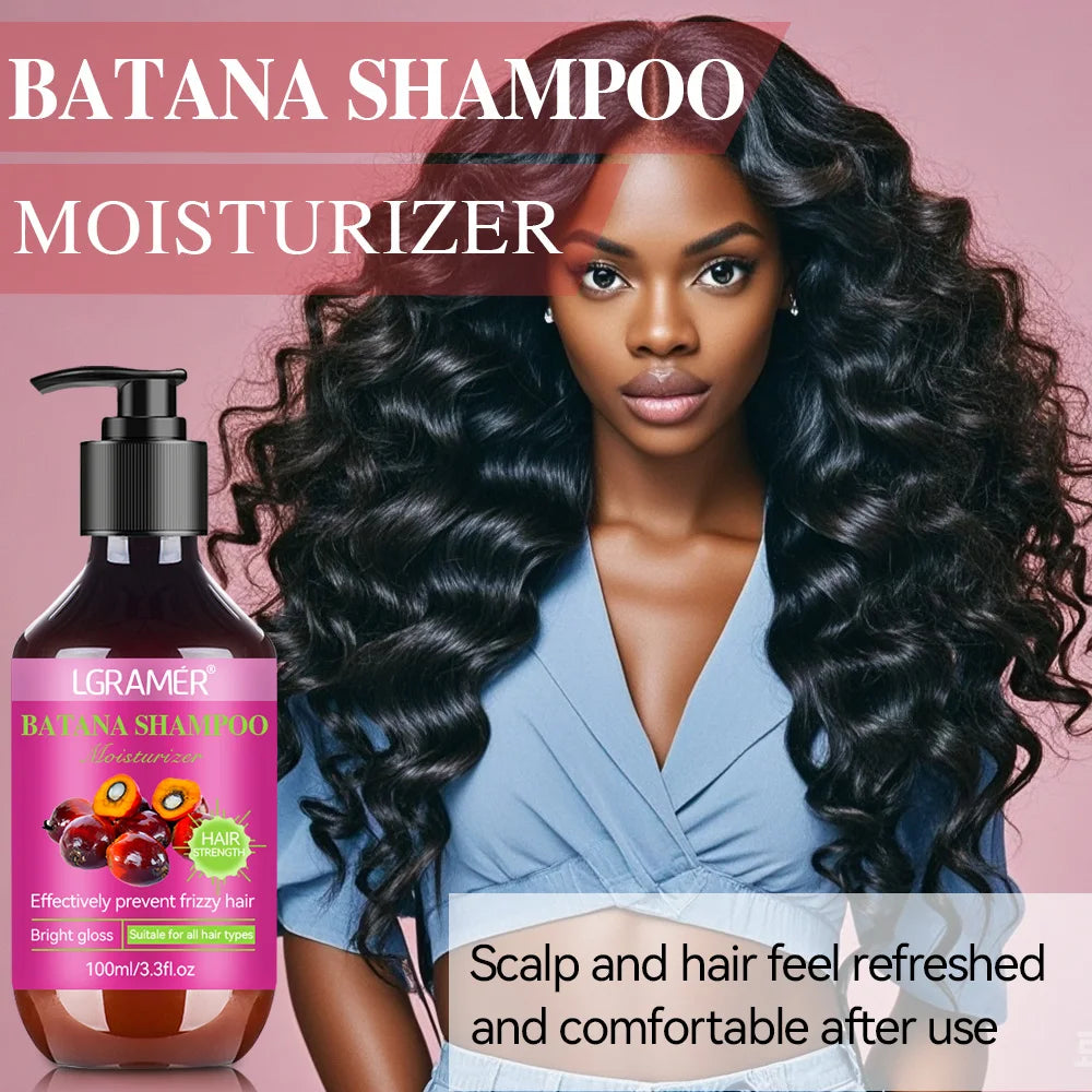 Batana Shampoo Controls Oil Removes Dandruff Relieves Itching Softens and Nourishes and Strengthens Hair Quality for Men  Women
