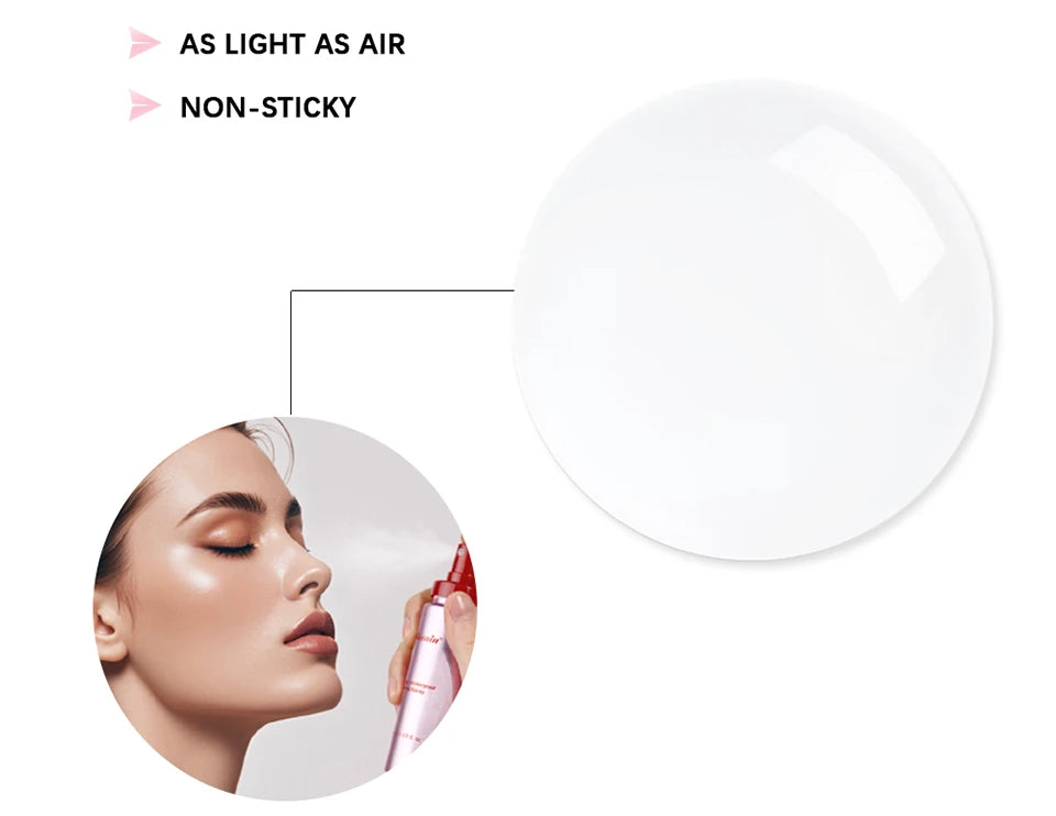 Setting Spray Lasting Waterproof Anti-Sweat Long-Lasting Oil Control Hold Makeup Fine Mattifying Setting Spray Cosmetics Face