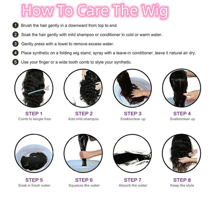 Wig female Synthetic Hair Brown Blonde Highlights Short Bob Shoulder Wigs 13x4 Glueless High Quality Full Enough miku cosplay
