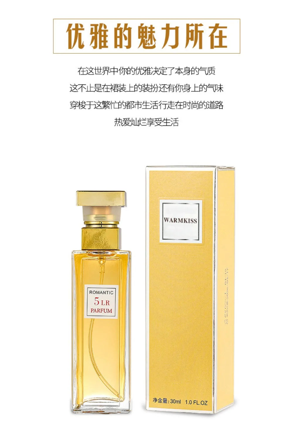 30ML Fifth Avenue Perfume Citrus Violet Rose Amber Vanilla Luxury Lasting Floral Fragrance Eau de Parfum For Women Perfume Brand
