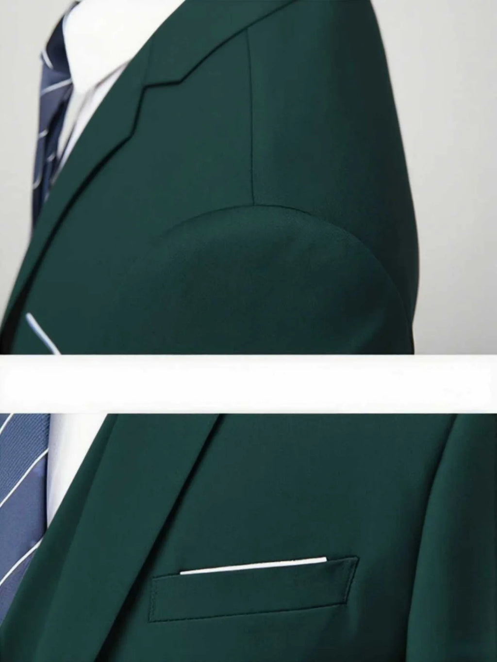 Men's Suit 2pcs Set, Elegant Formal Jacket And Pants, Great Wear for Wedding, Party And Formal Dinner