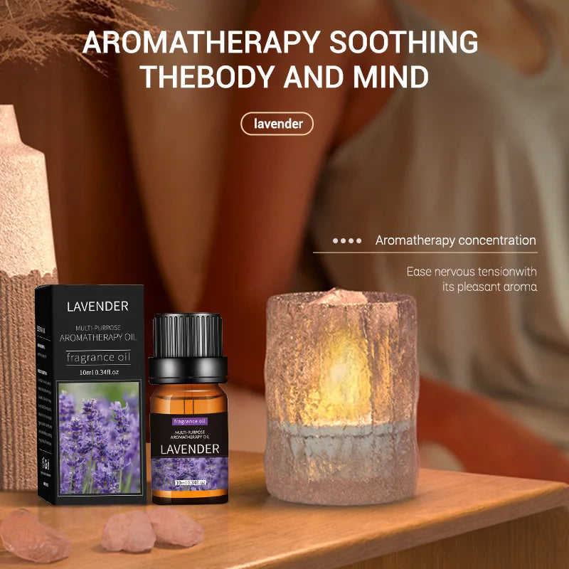 20 Flavors Essential Oils for Aroma Diffuser Air Humidifier Home Water-soluble 10ml Air Freshener Scents Fragrance Oil Perfume
