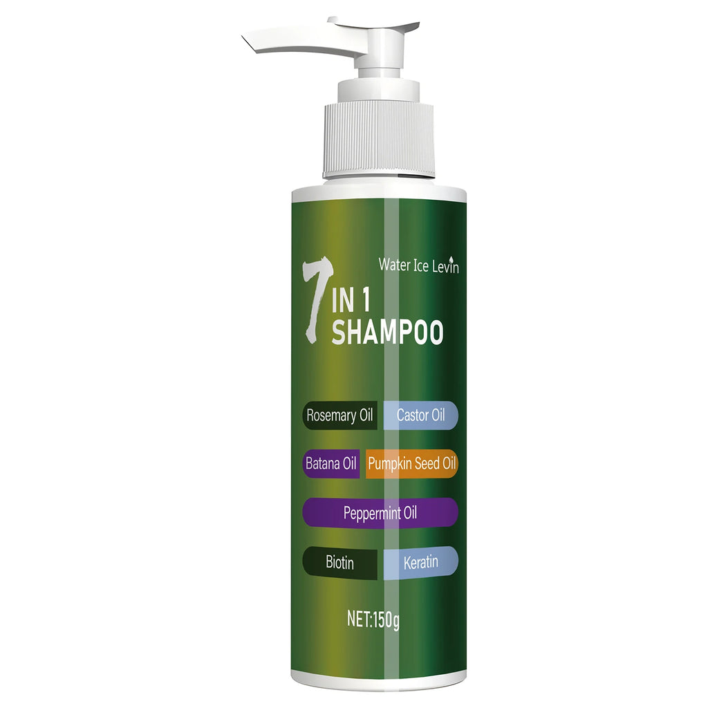 7-in-1 Shampoo, Rich in Foam and Easy to Rinse, Removes Dandruff, Reduces Hair Breakage, Long-Lasting Oil Control, Super Volumizing, Strengthens Hair, Repairs Split Ends, Makes Hair More Dense and Soft