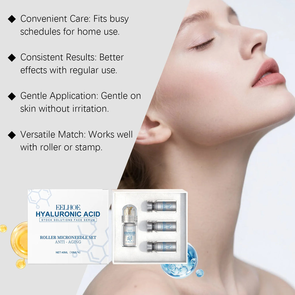 Skincare Roller Set - Refreshing Texture, Fast-Absorbing, Facial Moisturizing, Gentle Care for Smooth & Radiant Skin