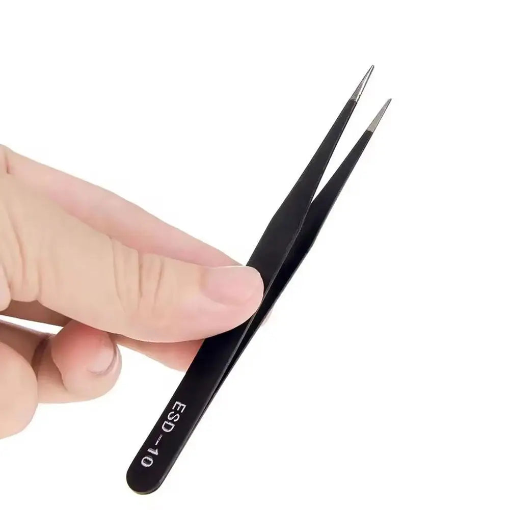 1/2pcs Eyelash Extension Tweezers Makeup Stainless Steel Eyelash 3D Accurate Clip