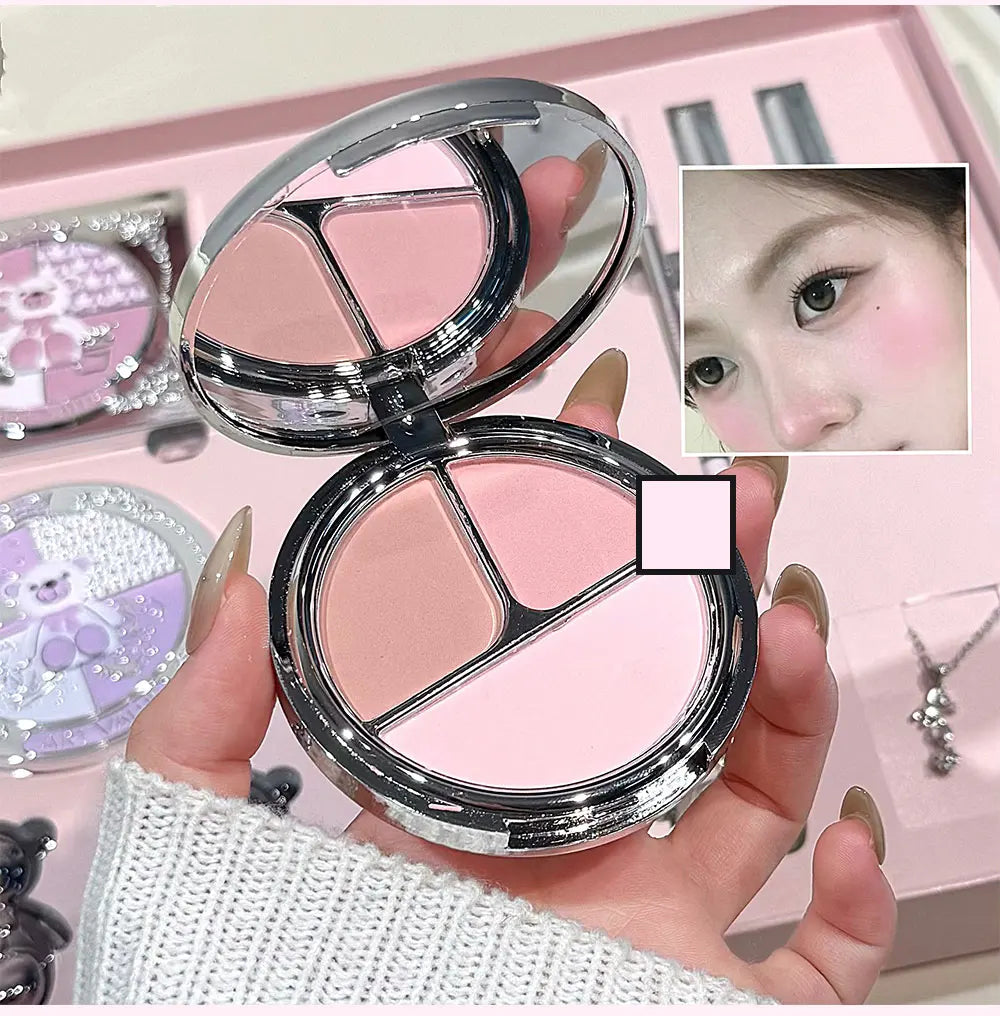 Marie Set de Maquillaje Facial Art Value — Incluye 4 Lip Mud, Lápiz de Cejas, Máscara, Tinte de Cejas, Polvo Compacto, Rubor, Contorno y Sombras de Ojos