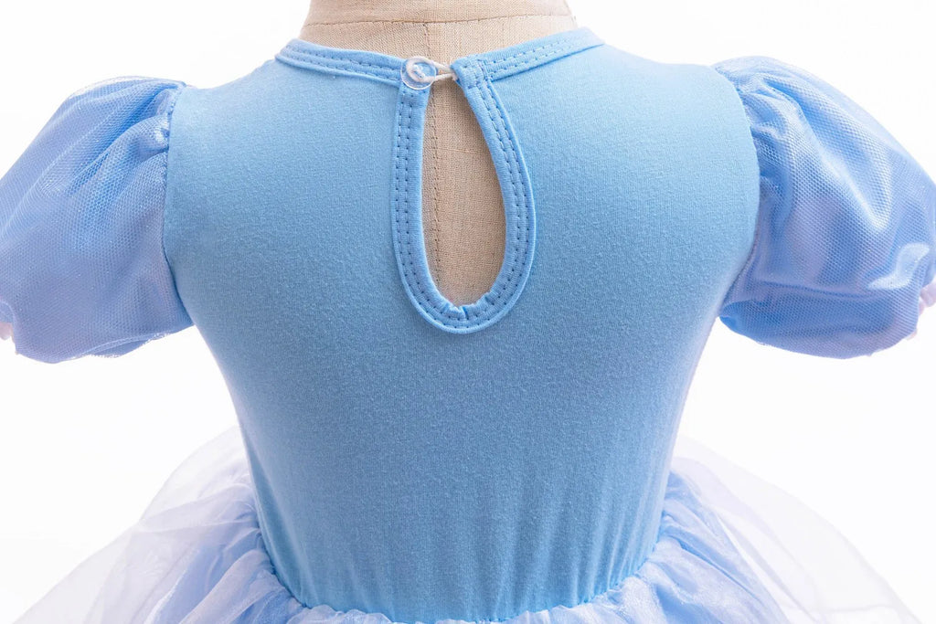 Little Girl Crawling Clothes Movie Princess Role-playing Costume Baby Cute Cotton Jumpsuit Toddlers Birthday Dress
