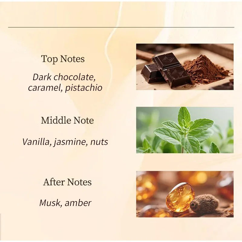 Luxury Caramel Vanilla Perfume 100ml, Oriental Floral Fruity Gourmand Fragrance Mist, Jasmine Eau De Parfum Spray Strong Sillage