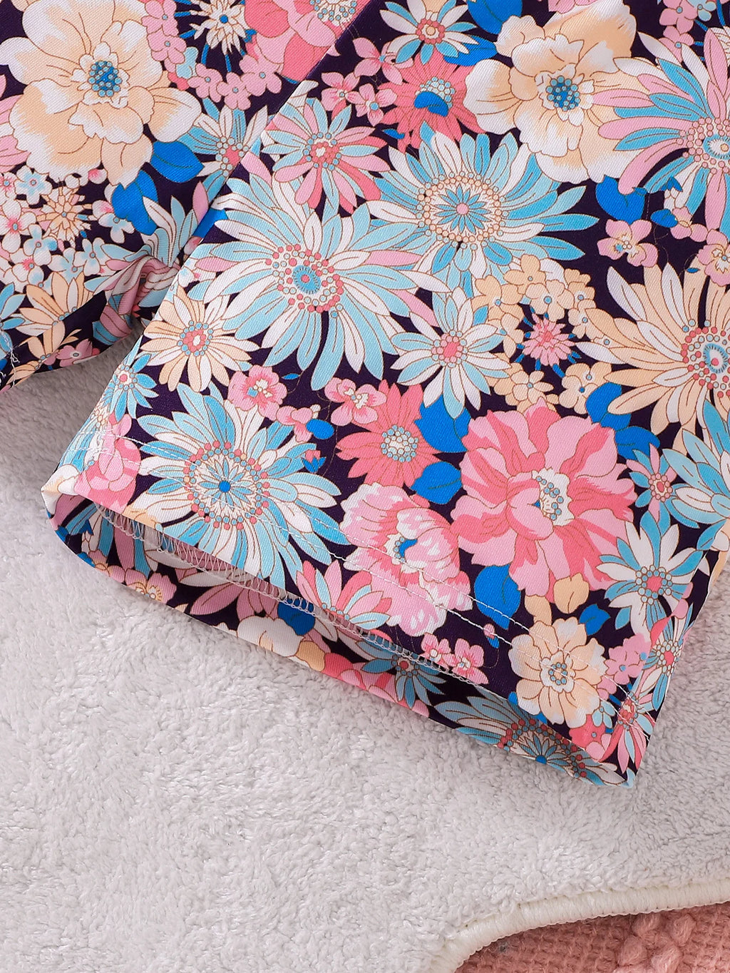 Girls Summer Casual Floral Sleeveless Two-Piece Set Cute Baby Girl Outfit Floral Print Comfortable Clothing for Little Girls