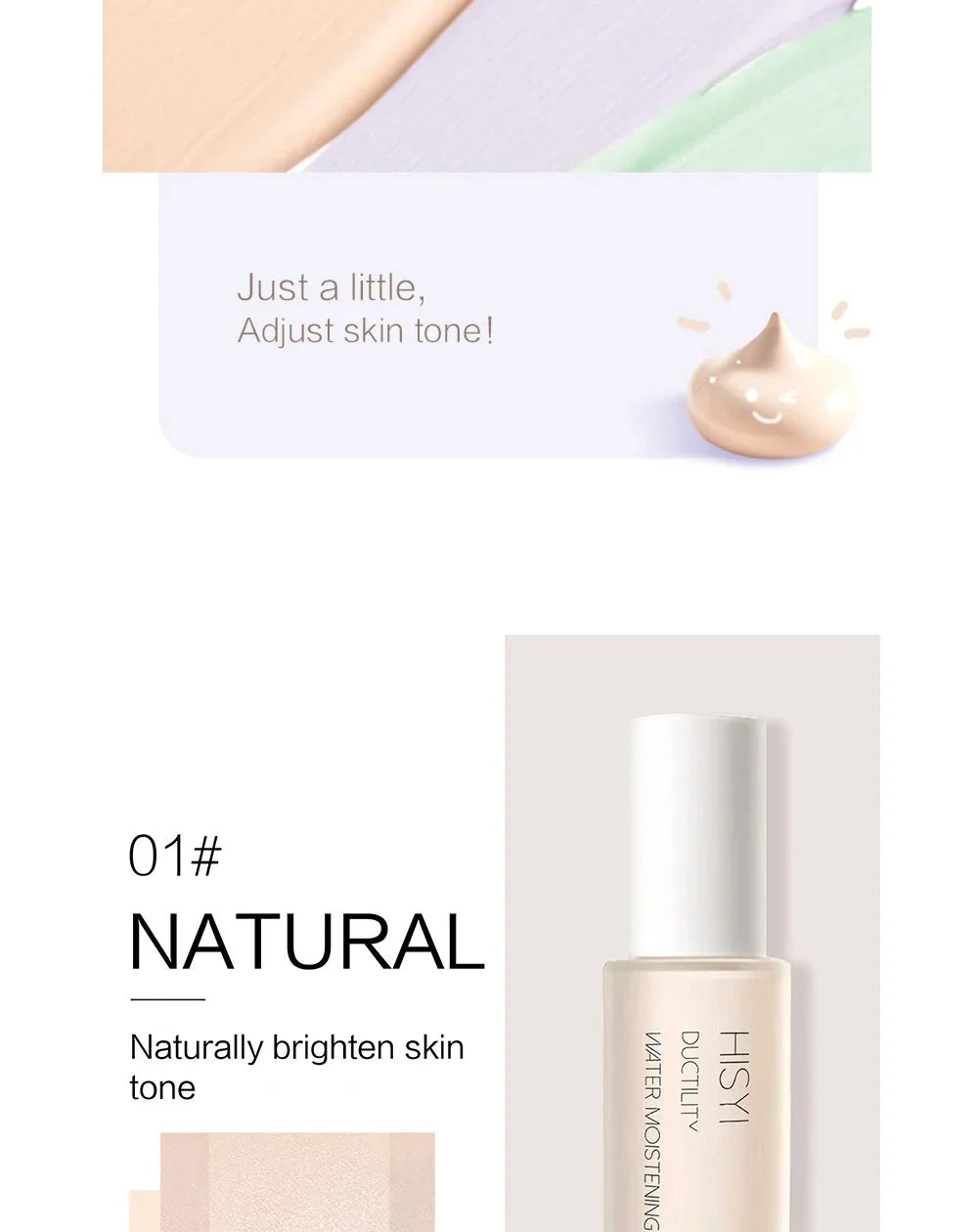 Marie Primer Tricolor Hidratante — Corrector de Tono, Iluminador y Suavizante para el Rostro